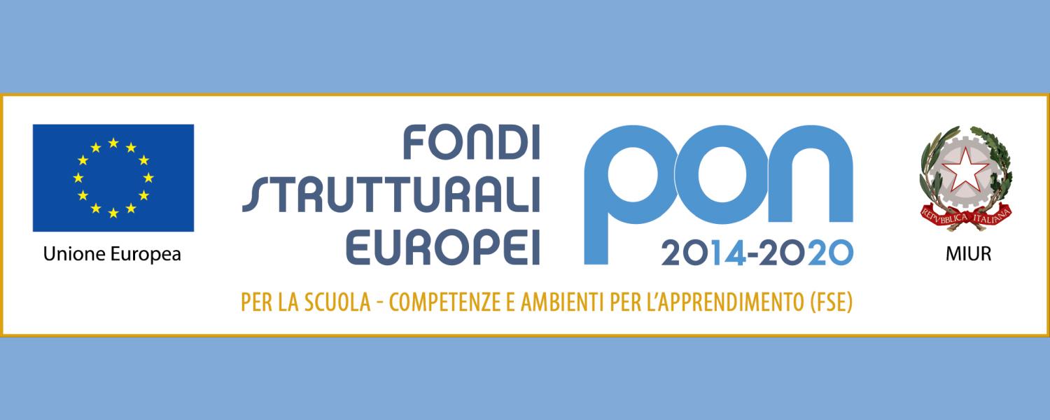 PON - Fondi strutturali europei 2014-2020